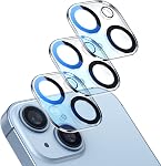 [3 Pack] Camera Lens Protector for iPhone 17 Air,9H Tempered Glass,Anti-Scratch,Case Friendly,Night Circle,No-Bubble HD Clarity,Full Cover