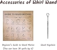 Vista 4 de Varita mágica de mago o bruja accesorios para niños y adultos accesorios de brujería para cosplay colección de hechicero con caja de regalo