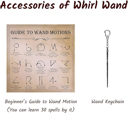 Miniatura 4 de Varita mágica de mago o bruja accesorios para niños y adultos accesorios de brujería para cosplay colección de hechicero con caja de regalo