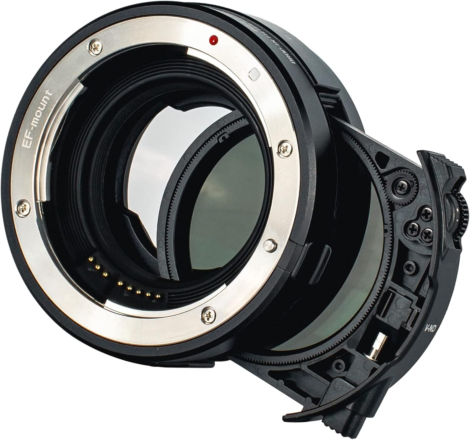 Meike EFTZ-C VND Metal Auto-Focus Mount Lens Adapter with Drop-in Variable ND and Clear UV Filters Converter for Canon EF/EF-S Lenses to Z Mount Series Cameras Z50 Z5 Z6 Z7 Z6II Z7II Z30