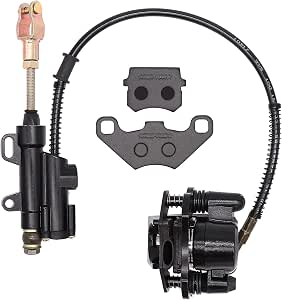 Pompa Freno Posteriore Con Caliper Per Moto 50-125cc Cinese (TaoTao, Peace) - Ricambio Ruikarhop LL0196
