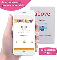 Vista 4 de Juguetes y Deportes/Instrumento/Aula/Preposiciones Tarjetas Flash Inglés Niños Montessori Aprendizaje Juguete Niño Tarjeta de Bolsillo