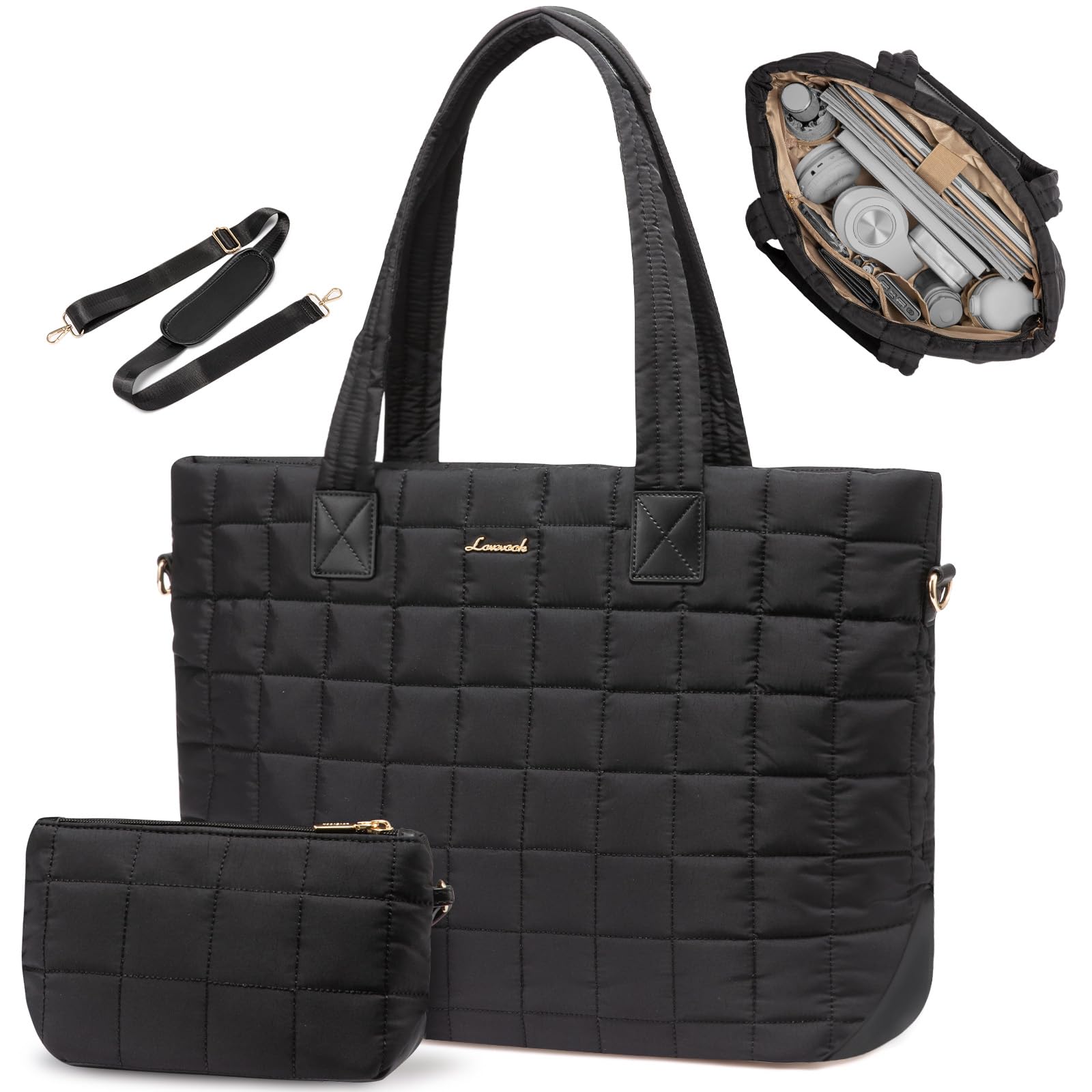LOVEVOOK Laptop Tote Bag