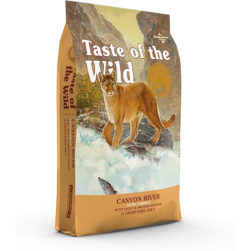 Taste of the Wild Canyon River Cat Food Trout & Smoke-Flavored Salmon, 14lb