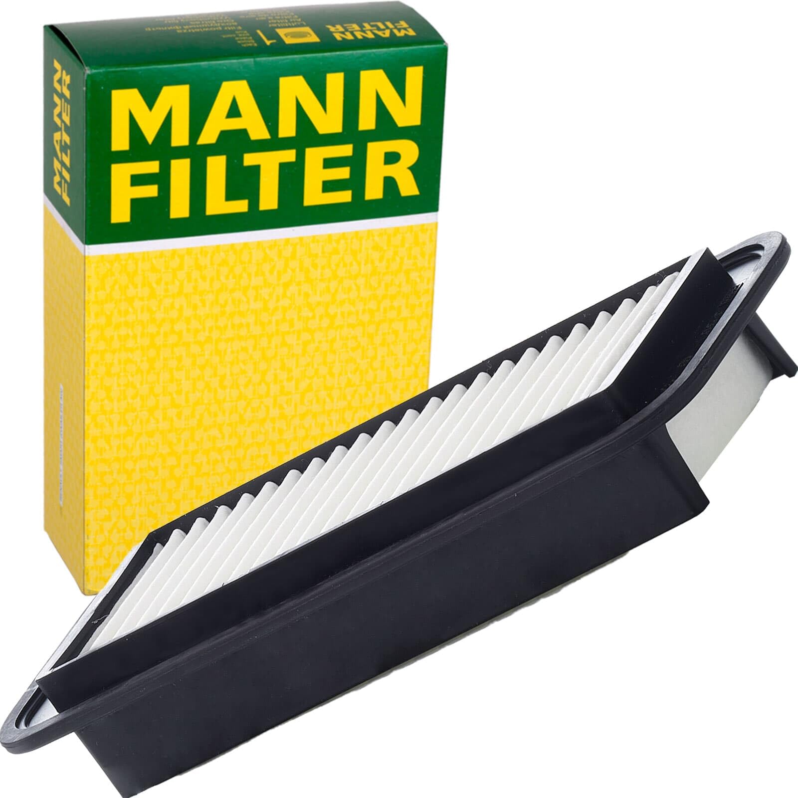Mann Inspektionspaket+Mannol 5W-30 Öl | CU2317 (LA304)+C2610 (LX1001)+W68/3+257.812.011+Mn Kompatibel mit 107 (pm_, Pn_),aygo (_B1_),C1 (pm_, Pn_)