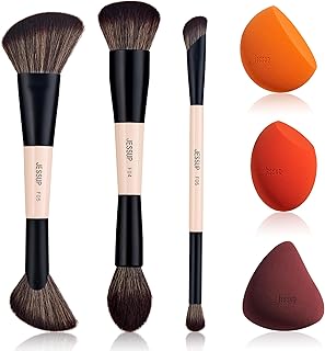 Jessup Cepillos de maquillaje facial T508 inc...