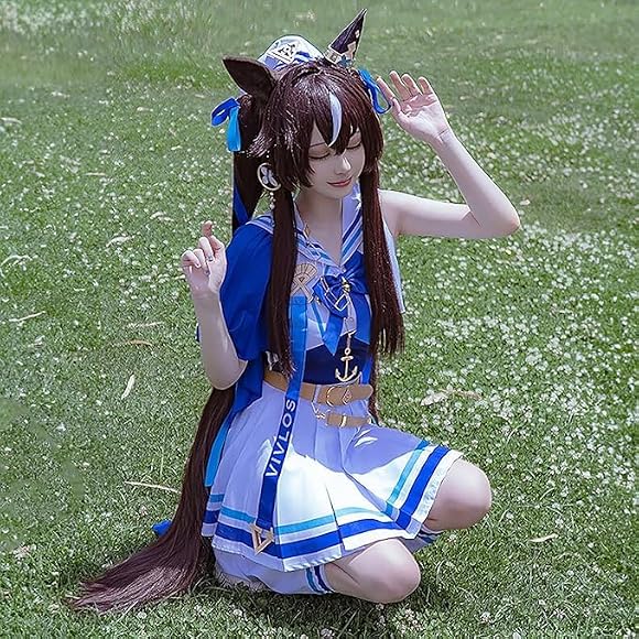 Amazon | [小さな店] ウマ娘 プリティーダービー ヴィブロス コスプレ 