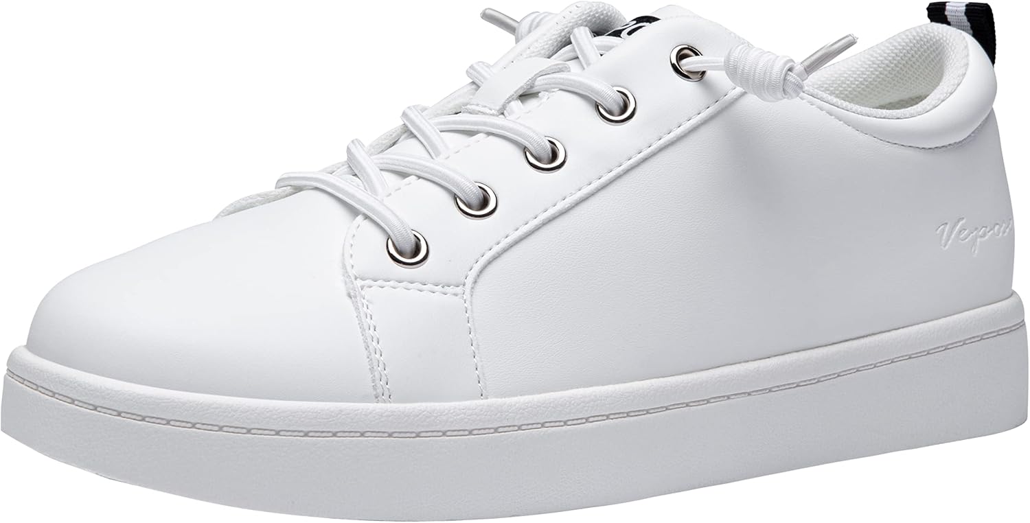 Vepose Women's 8003 Fashion Lace Up Comfortable Casual Tennis Sneakers