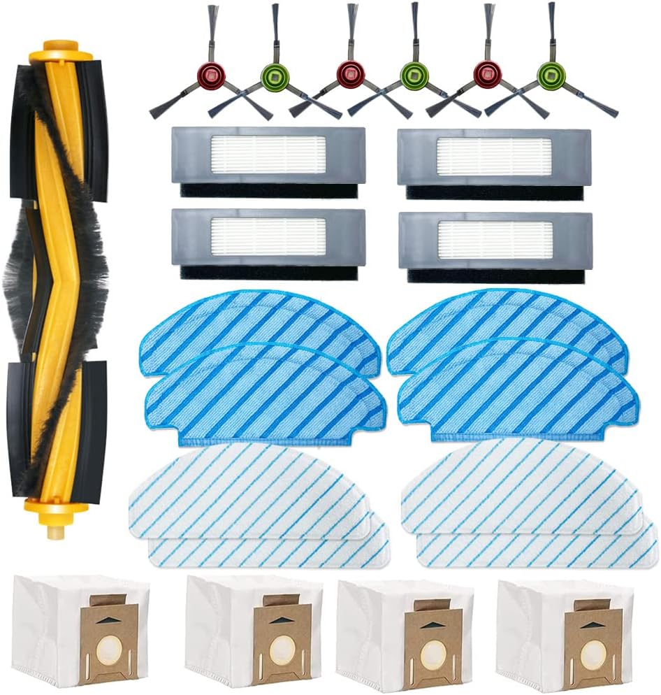 elfofle Brush and Filters Replacement Kit for Yeedi Vac 2