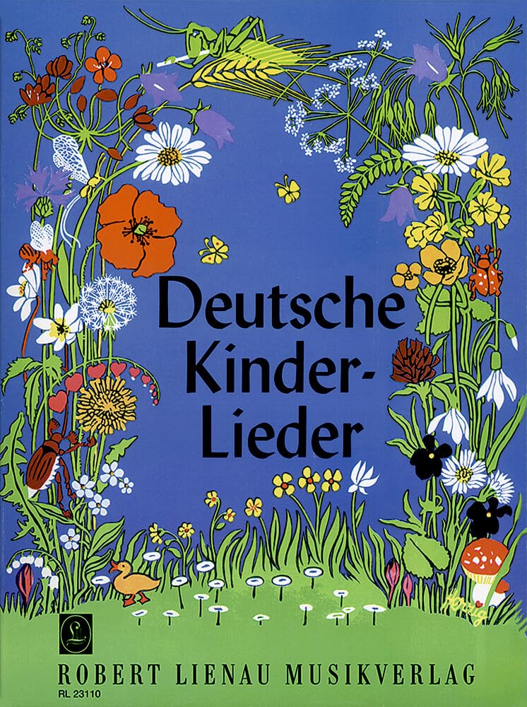 German Nursery Rhymes: in easy arrangements. piano.      Sheet music – January 1, 1994
