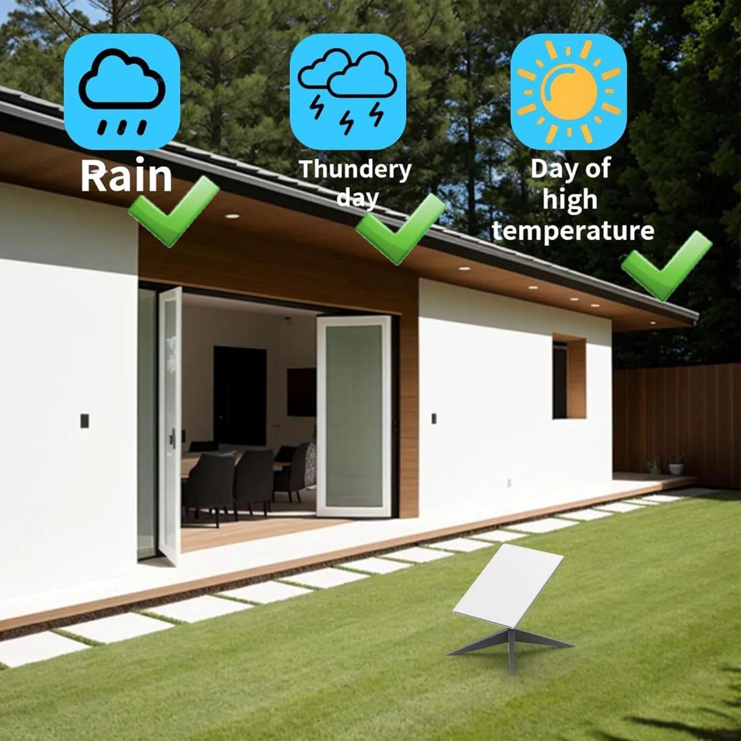 Replacement Cable 15FT for V2 Rectangular, Waterproof Internet Kit Satellite Cable Extension Cord Fits Gen 2 Accessories Connection 4.6M, Oreiletdgmz0bhkny