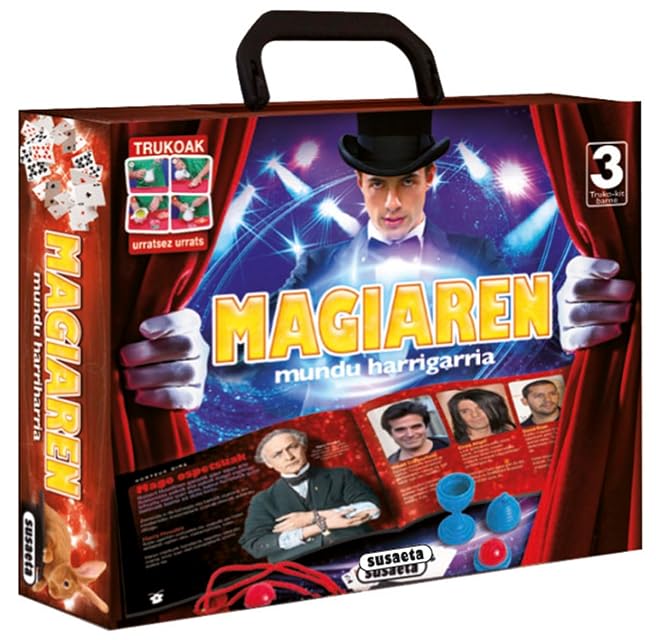 Portada de Magiaren mundu harrigarria