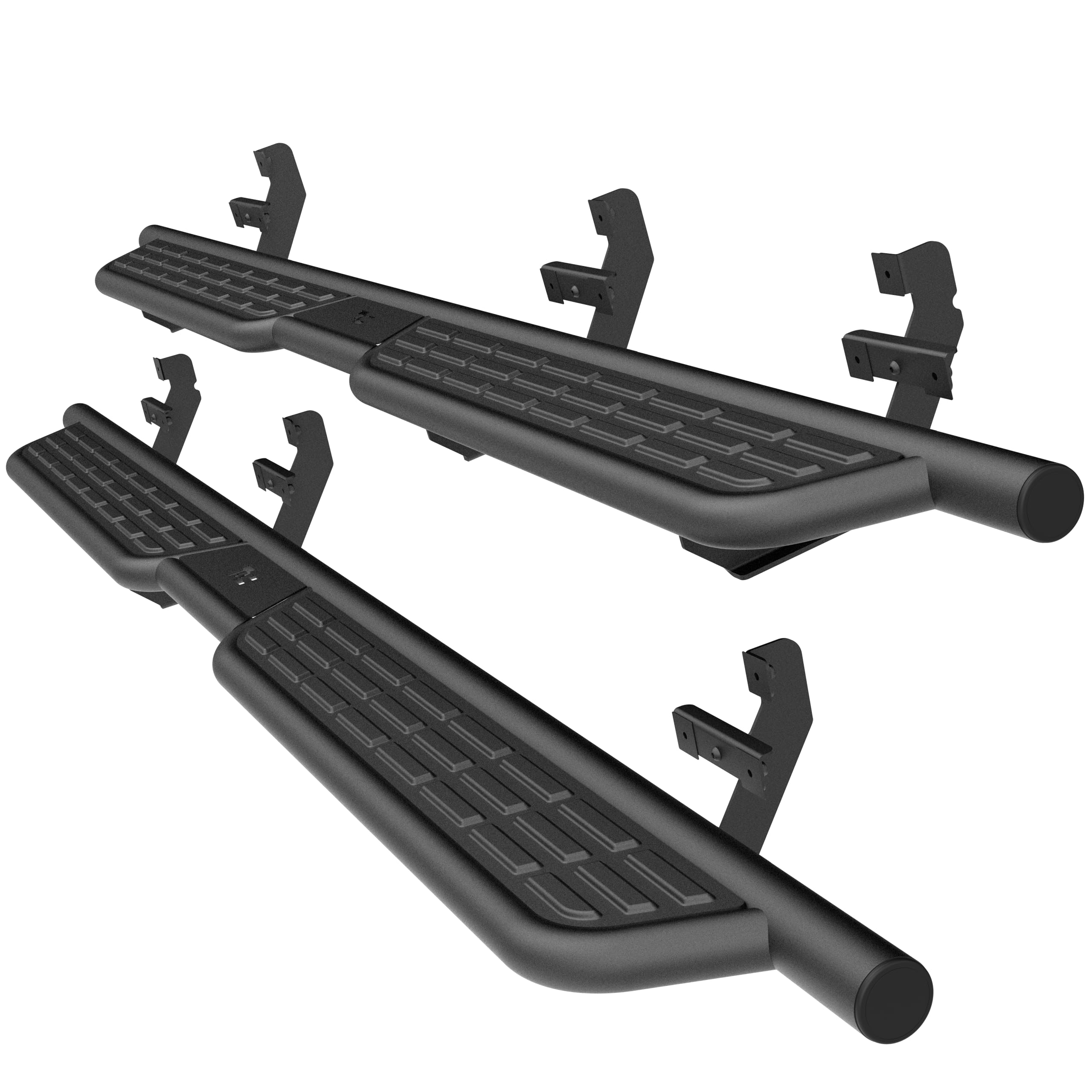 TAC SUMMIT Running Boards Compatible with 2015-2026 F150 Supercrew Cab| 2022-2026 F150 Lightning EV| 2017-2026 Super Duty Crew Cab| Side Steps| Nerf Bars| Step Rails| Exterior Accessories| Black(2pcs)