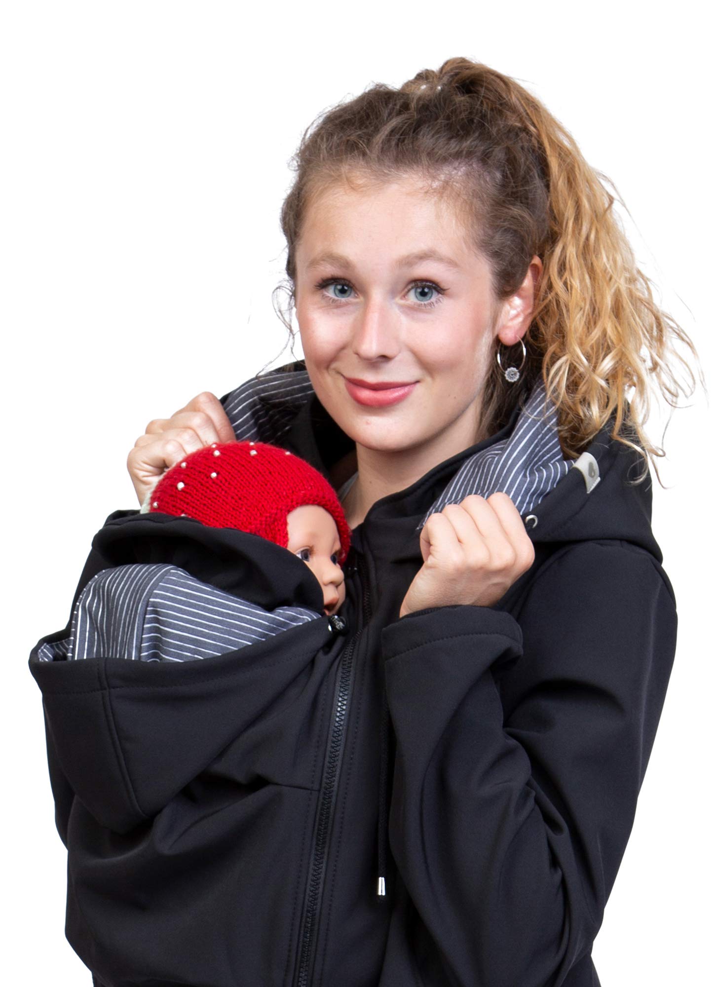 Viva la Mama – Allwetter Funktionsjacke für Mama und Baby, Umstandsjacke + Tragejacke - MELLORY