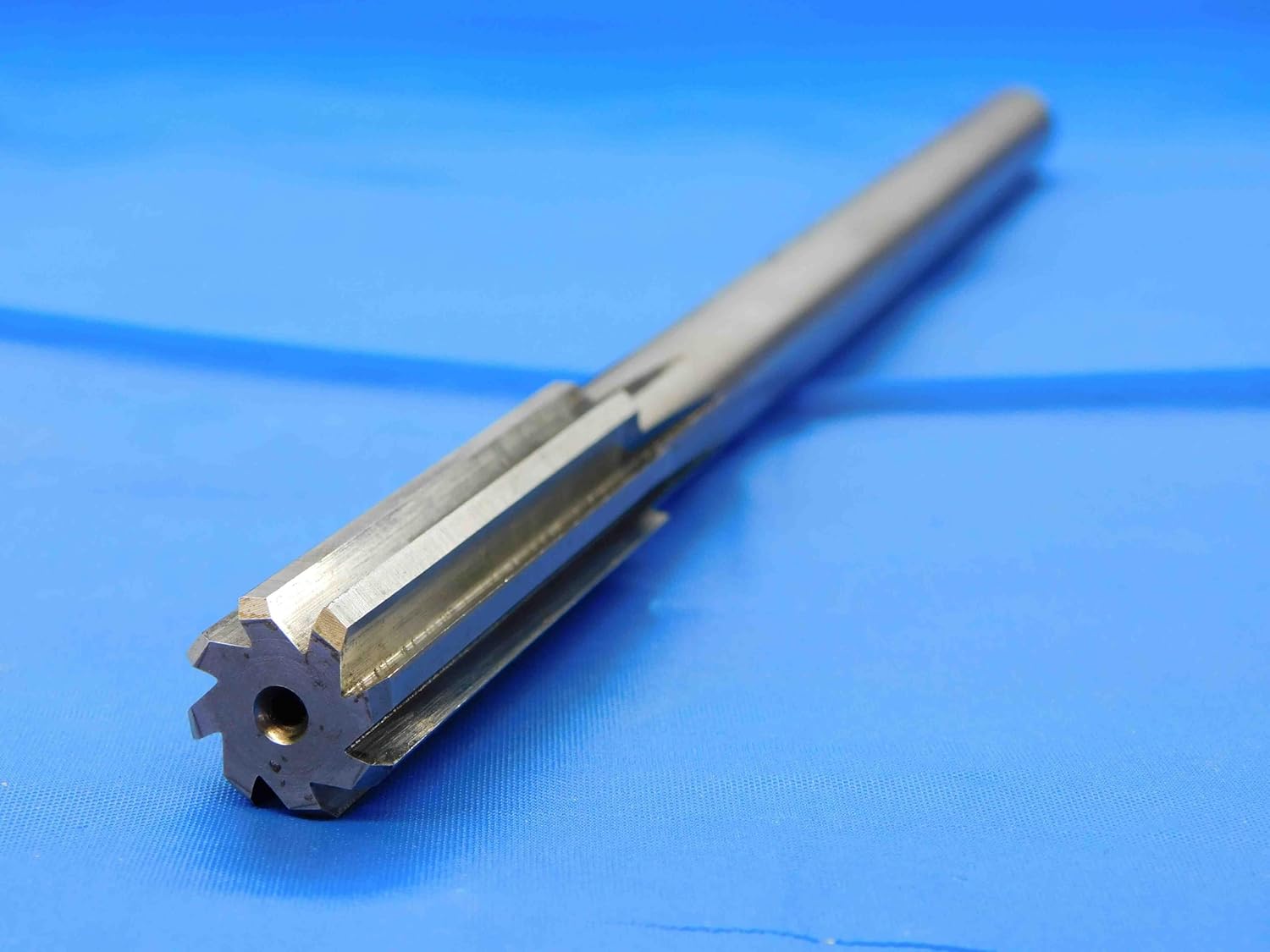 ALVORD POLK 0.5709 OD HSS CHUCKING REAMER 8 FL .5709 9/16 .5625 +.0084 OVERSIZE - JC3879OB4