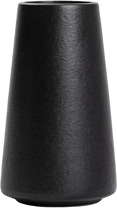 Matte Black Vase