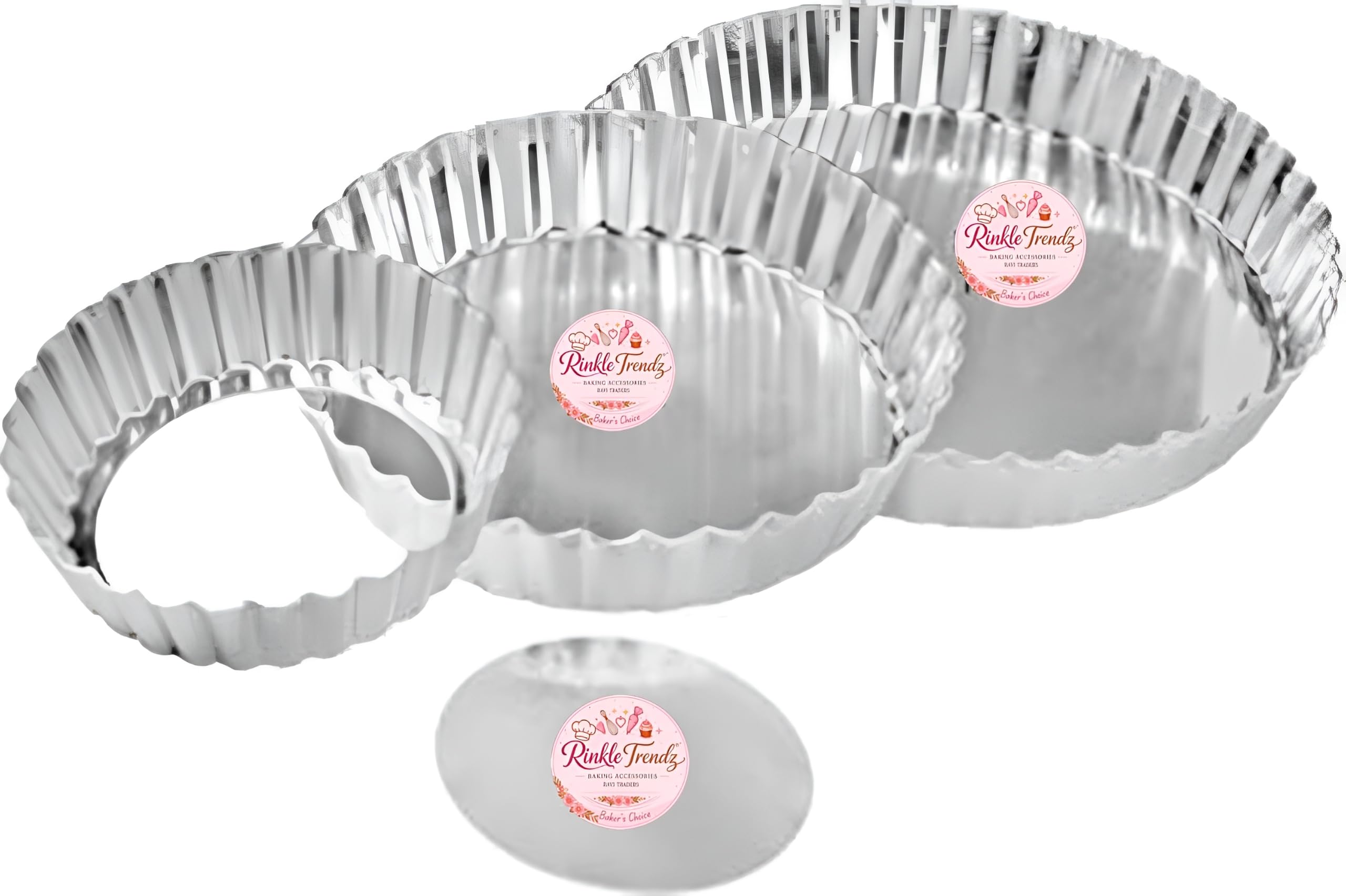 Aluminum Pie Dish - Removable Bottom 9 Inch -9
