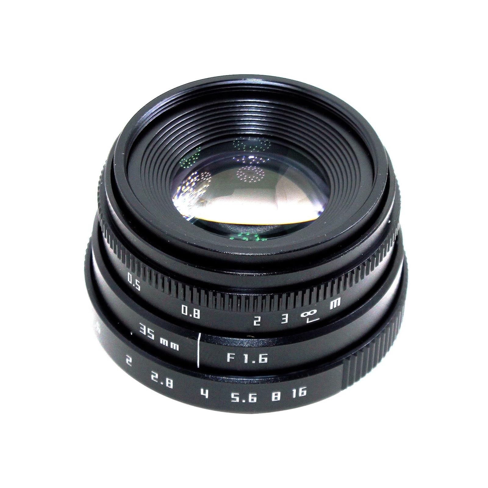 Soczewka Mikroskopu, Obiektyw TV 35mm F1.6 C Mount Camera CCTV do kamery i adaptera z mocowaniem M4/3 / MFT(C M4)