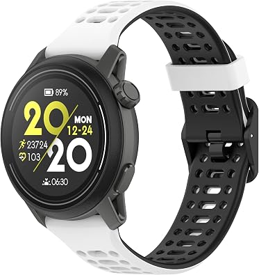 hengkang Watch Bands Fit for COROS APEX 2 Women Men, COROS PACE 2 Quick Release Durable Silicone Replacement Watch Bands Straps Wristbands Fit for COROS APEX 42mm Smartwatch