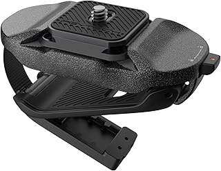 PGYTECH Clip Fotocamera Beetle V2 con Piastra Sgancio Rapido Arca per Sony, Nikon, Fuji, DSLR/SLR + Adattatore Action Came…