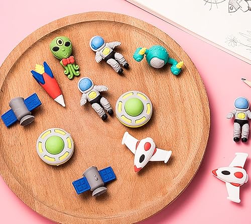 Miniatura 3 de Borradores de lápiz, Mini borradores 3D, Borrador de bricolaje desmontable, lindas mascotas de escritorio, premios de estudiantes, regalo de