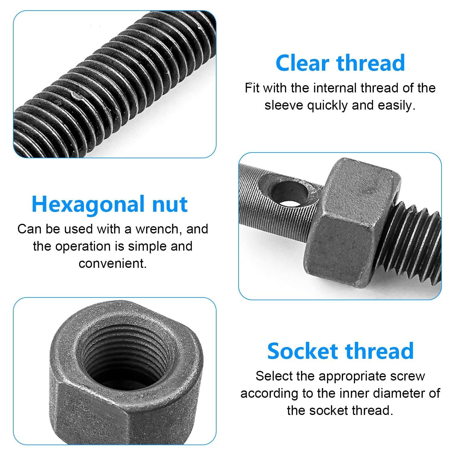 BORDEAG 12 stuks binnenlagertrekkerset, 9-23 mm motorfiets
