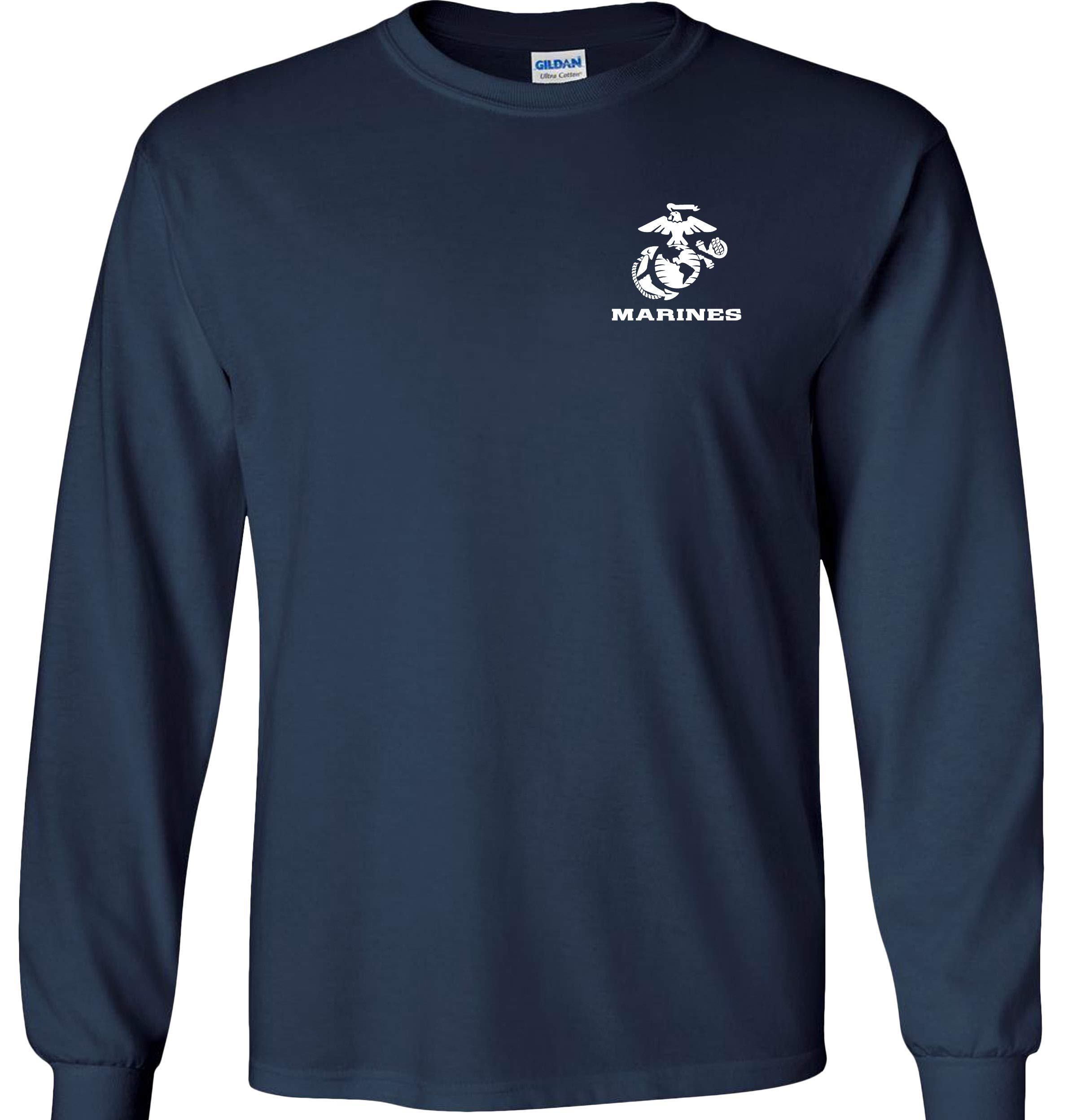 Fair GameU.S Marines Chest Long Sleeve Shirt EGA Emblem