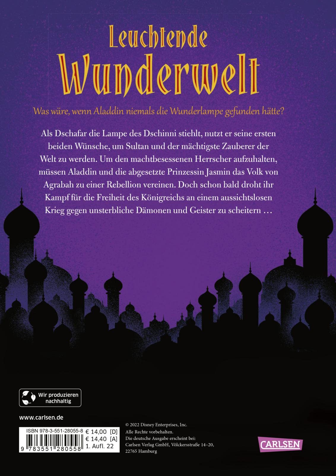 Disney. Twisted Tales: Leuchtende Wunderwelt (Aladdin): Was wäre, wenn Aladdin niemals die Wunderlampe gefunden hätte? | Der Märchen-Klassiker mal anders - für alle Fans der Villains-Bücher