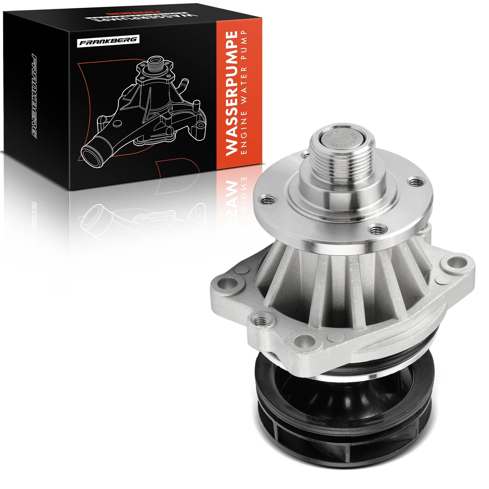 Pompa Acqua Con Guarnizione per Serie 3 E36 E46, 5 E34 E39 E60 E61, 7 E38 E65 E66 E67, X3 E83, X5 E53, Z3 E36, Z4 E85 1989-2010 11517527799