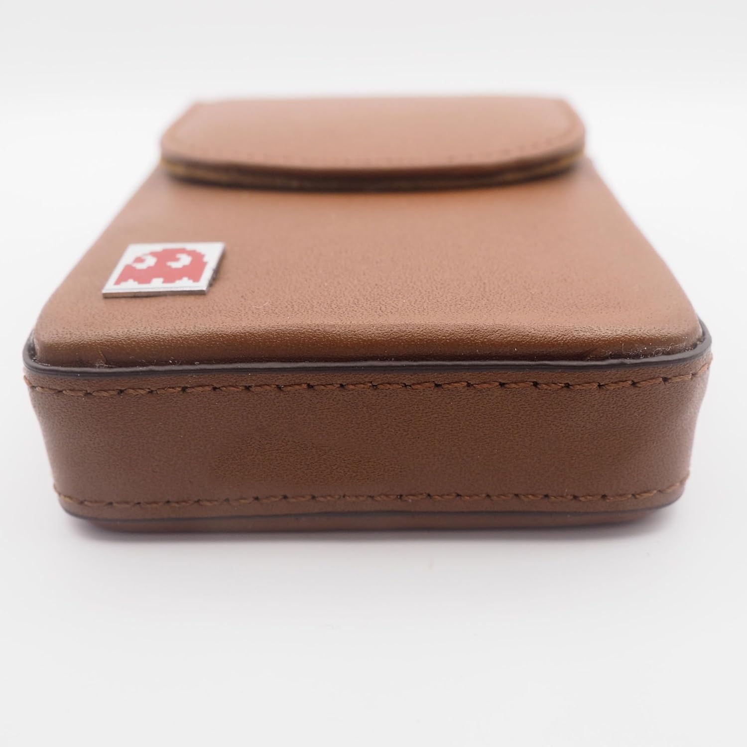 Miyoo Mini Plus v2 v3 v4 Real Genuine Leather Case - Uno Bridge Poker Playing Card Single Deck Holder (for Miyoo Mini Brown Brown)