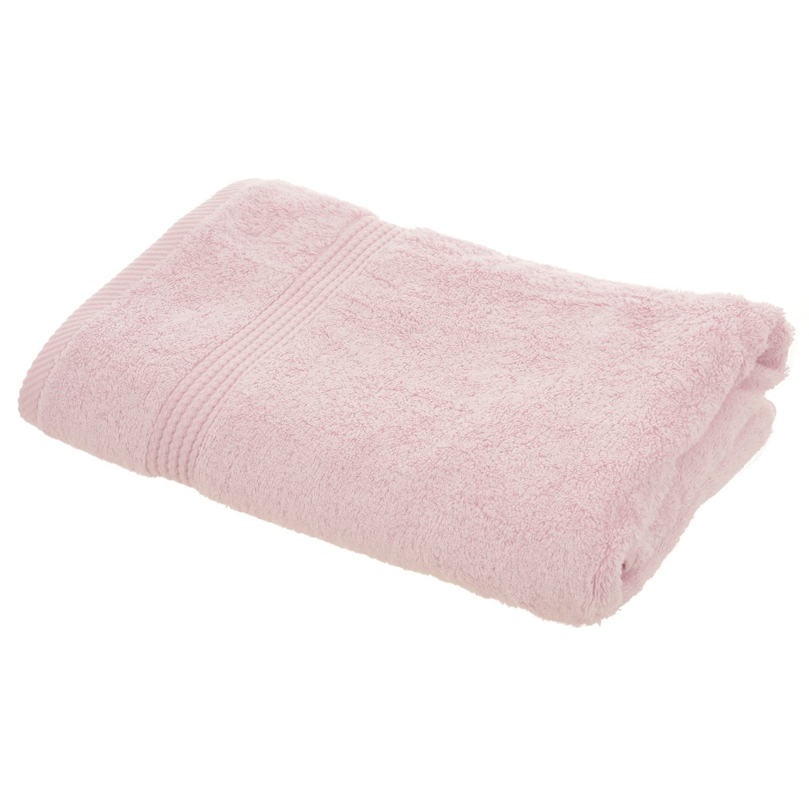 Bamboo Bliss Pink Bamboo Luxury Bath Towel Plush Soft Rose Bathroom Bath Linen Shower Dry Absorbent Durable Cotton Blend Fabric 70 x 140cm