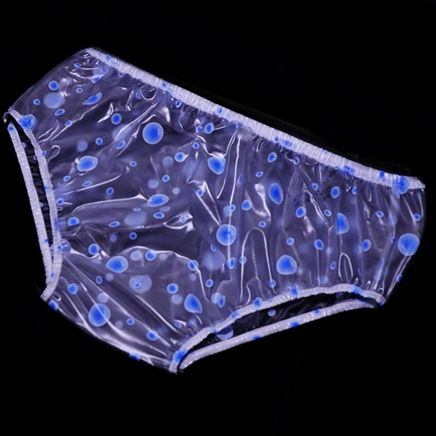 Adult Diaper Cover,Waterproof Pull-On Unisex Incontinence Plastic Pants Cover Pant.Soft-Light-Durable-Leakproof-Washable PVC. Wear with Diaper, Guard Or Pad