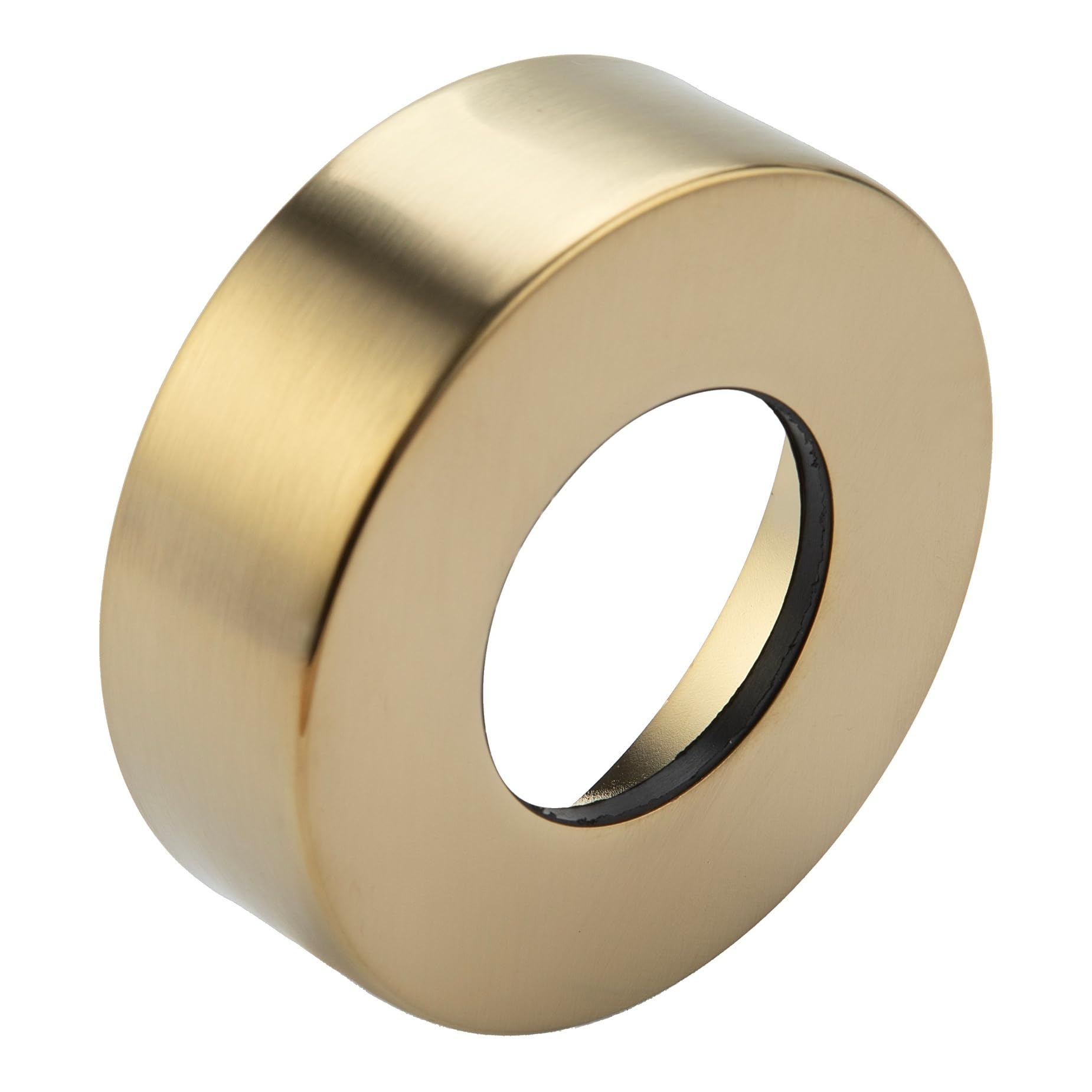 McAlpine Brushed Brass Wallflange for 42mm OD Pipe - WALLFLANGE-BB42