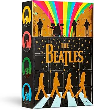 Happy Socks The Beatles Collector Box Set (6-pack), unisex sokken in cadeauverpakking