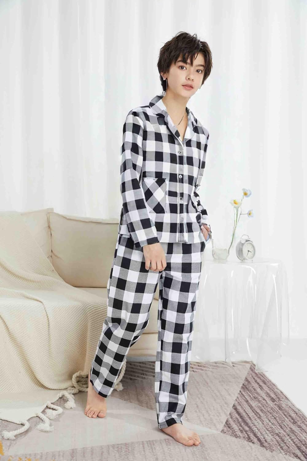 HiddenValor Big Boys Cotton 2 Piece Pajama Set for Girls Kids - Image 5