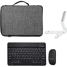 Microcase Ipad 9.7 inch Tablet  anta + Bluetooth Klavye + Mouse + Tablet Stand  - AL8112