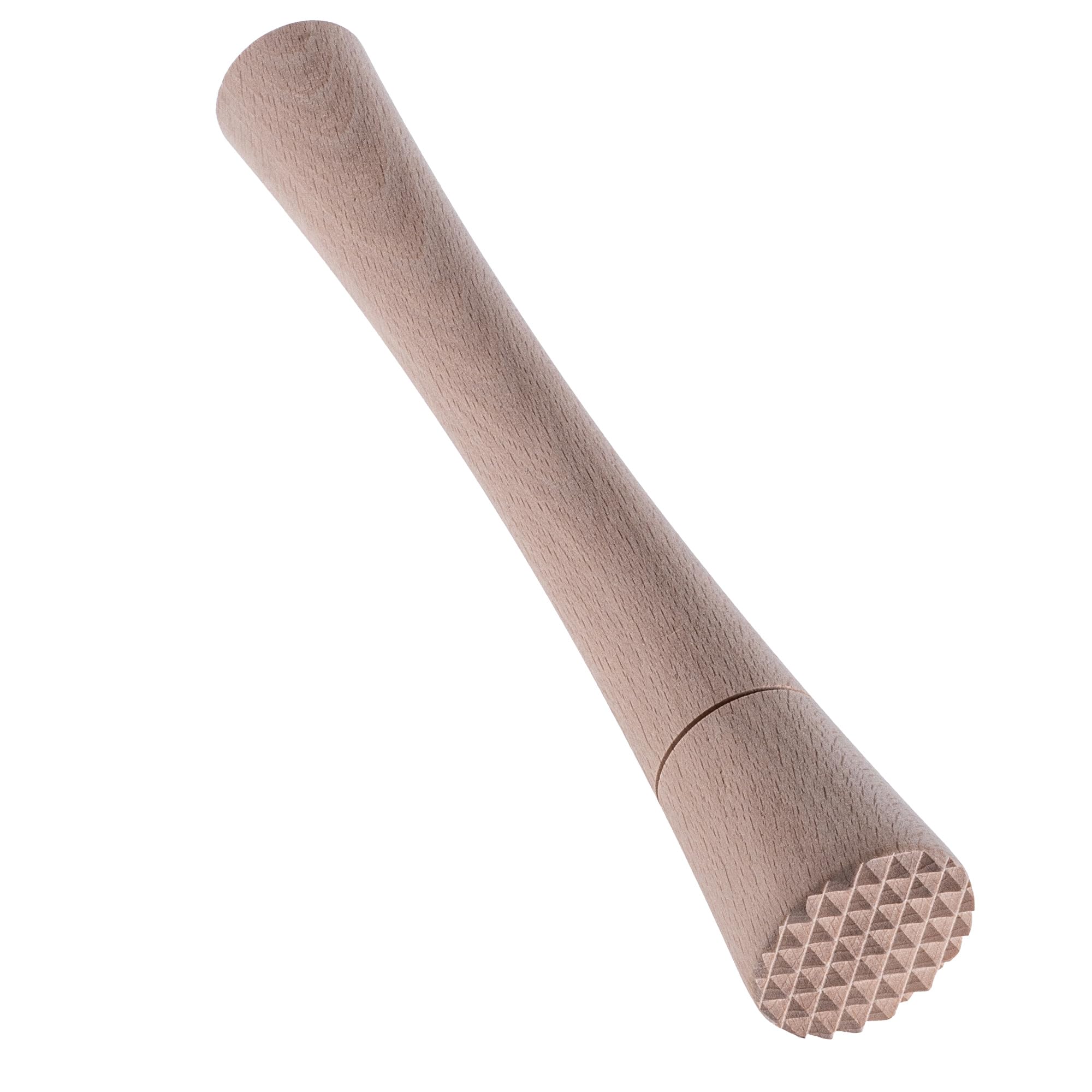 KADAX Machacador de hierbas de madera, 24 x 4 cm, para fermentar chucrut y kimchi, machacador de madera, machacador de chucrut, apisonador manual