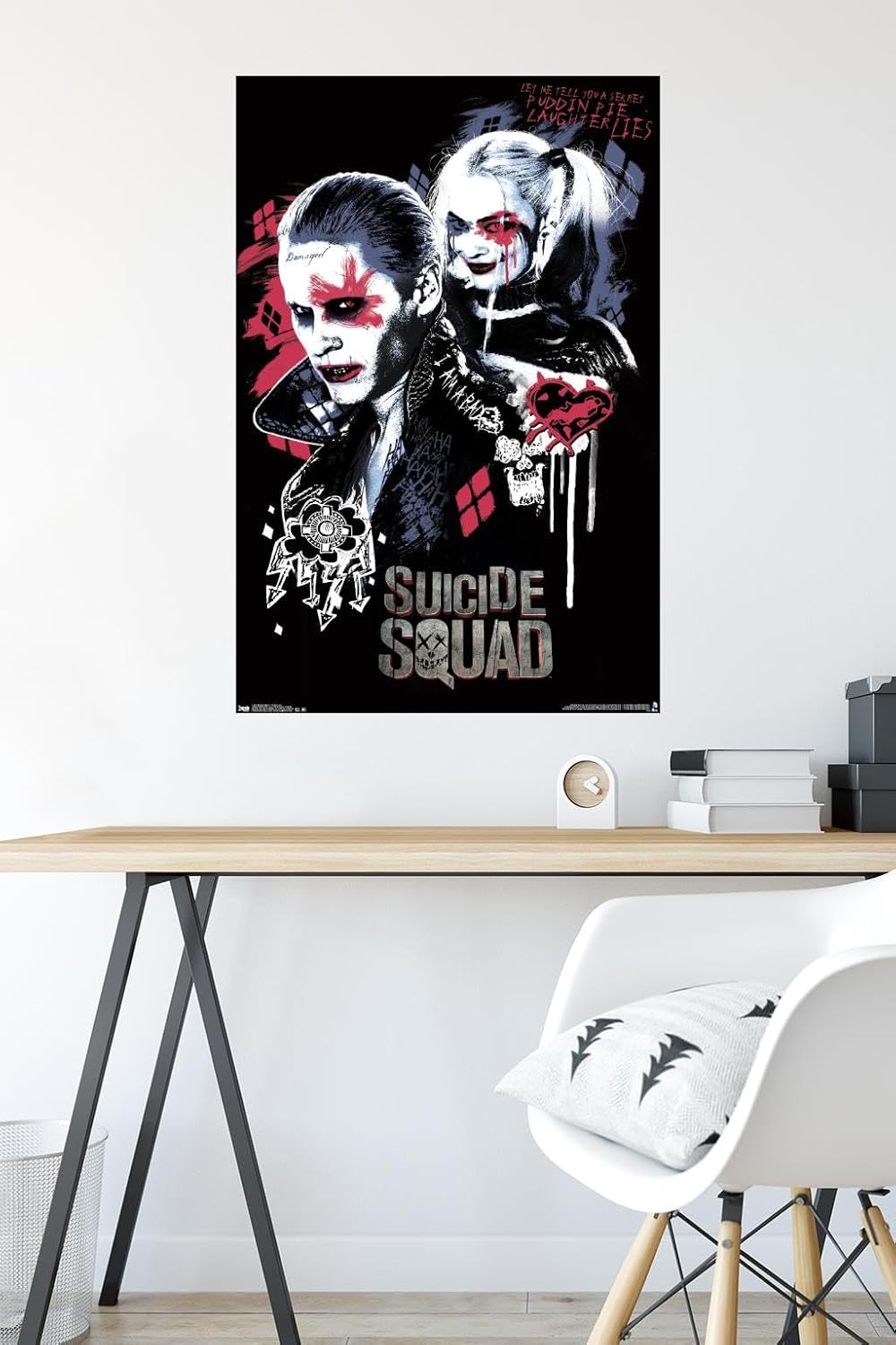 DC Comics Movie Suicide Squad - Twisted Love Wall Poster, 34L" x 22.4W", Premium Unframed Version