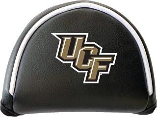 Team Golf NCAA Central Florida Putter Cover - Printed, Fits Most Mallet Putters, Secures with Velcro Closure