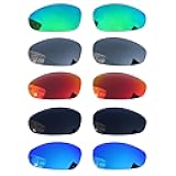 5 Pairs Polarized Replacement Lenses for Oakley Juliet Sunglasses, Perfectly Fit, Shatterproof, Anti-scratch, Value Pack