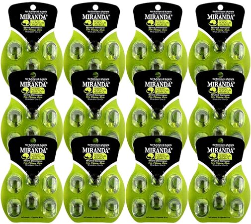 Amazon Miranda ミランダ ニュートリヘアオイル オリーブオイル 12セット 72粒 72粒 6カプセル 12セット Miranda ミランダ ヘアオイル 通販