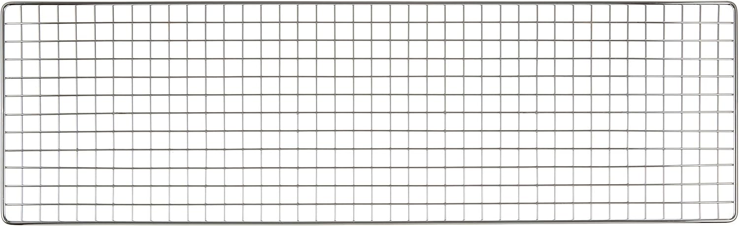 Endo Shoji DYK12001 Grilled Net, Commercial Use, For Yakitori Machines, Large (Iron and Chrome Plated), Made in Japan