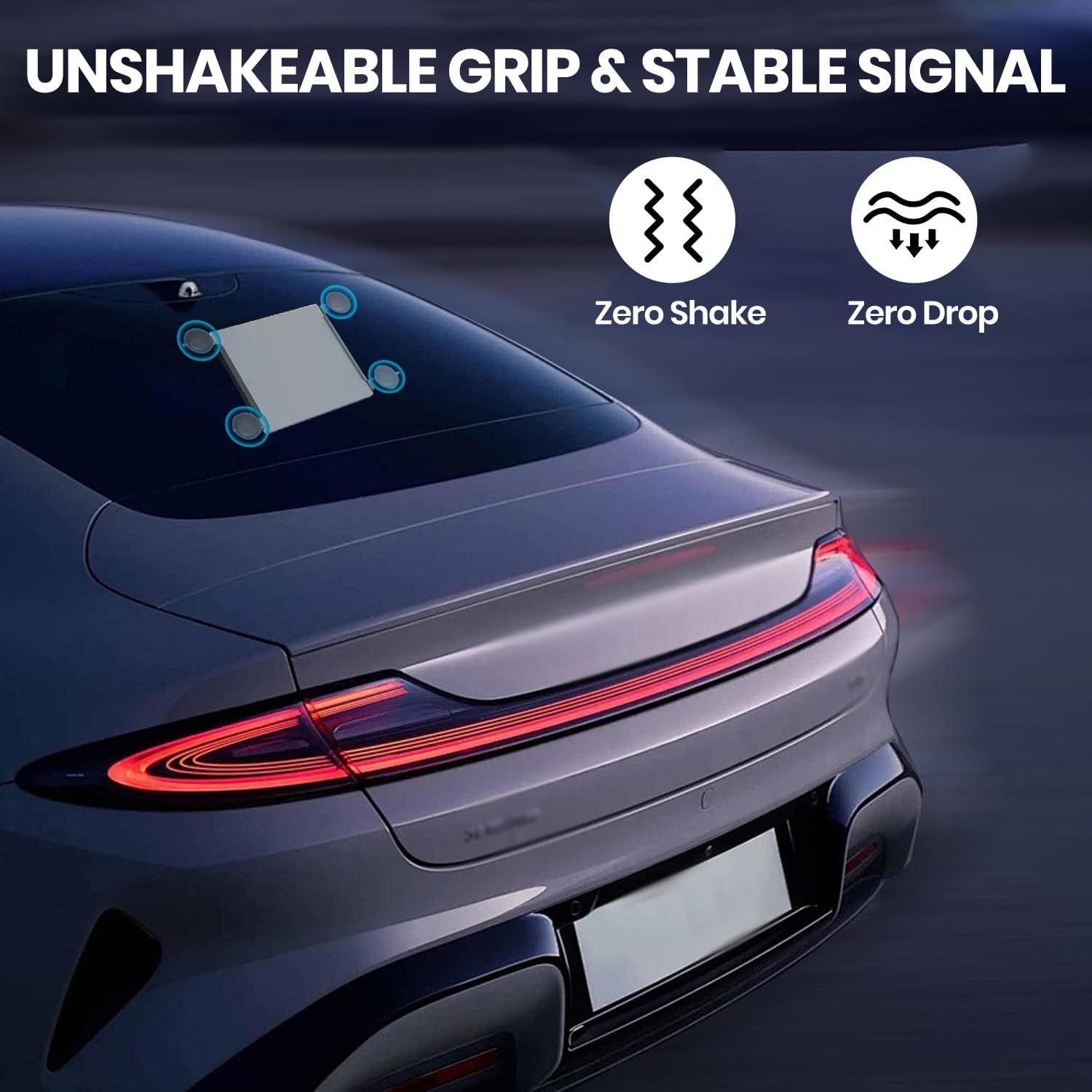 Starlink Mini Suction Cup Mount - Strong Secure Grip Quick No-Drill Setup - Portable Durable Carbon Steel for RVs Campers Car SUVs Boats & Off-Grid Road Trips Stable Signal Anywhere