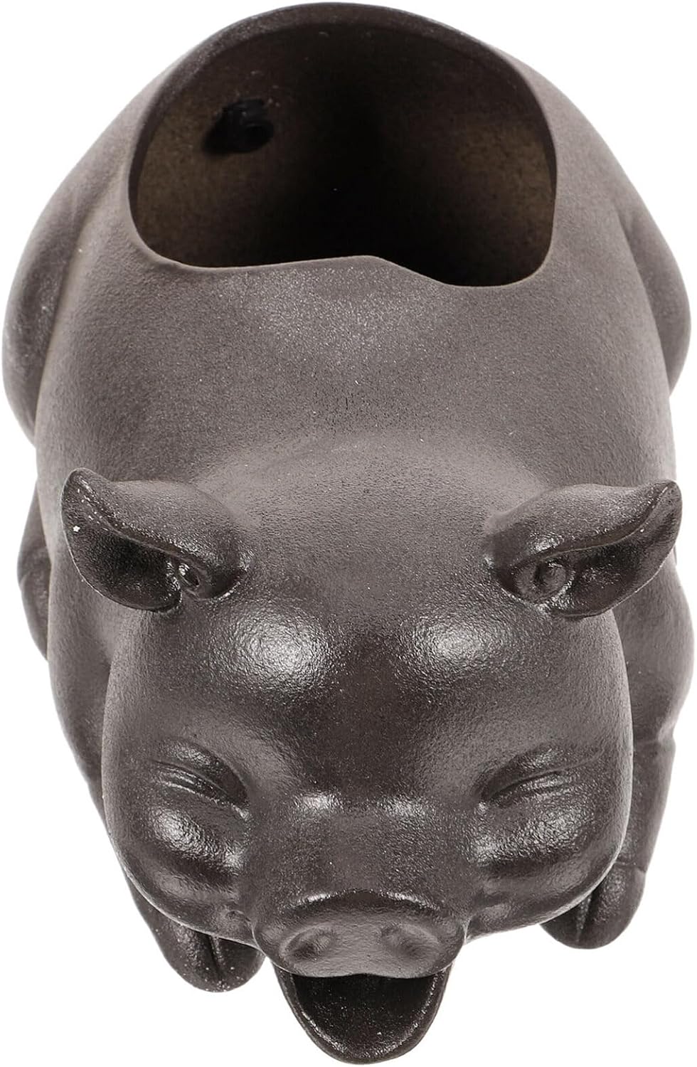 SUPVOX Funny Pig Fountain Decor for Tranquil Outdoor Spaces Waterfall Sculpture for Courtyards and Gardens Circulating Fountain Feature for Pig