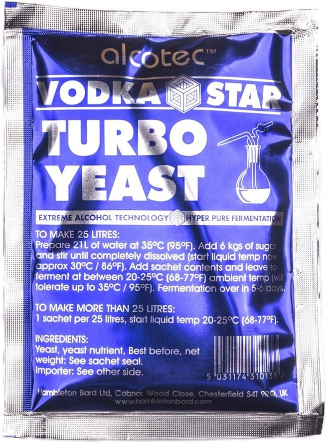 Vodka Star Turbo Yeast