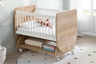 Wooden Rocking Mother Side Crib