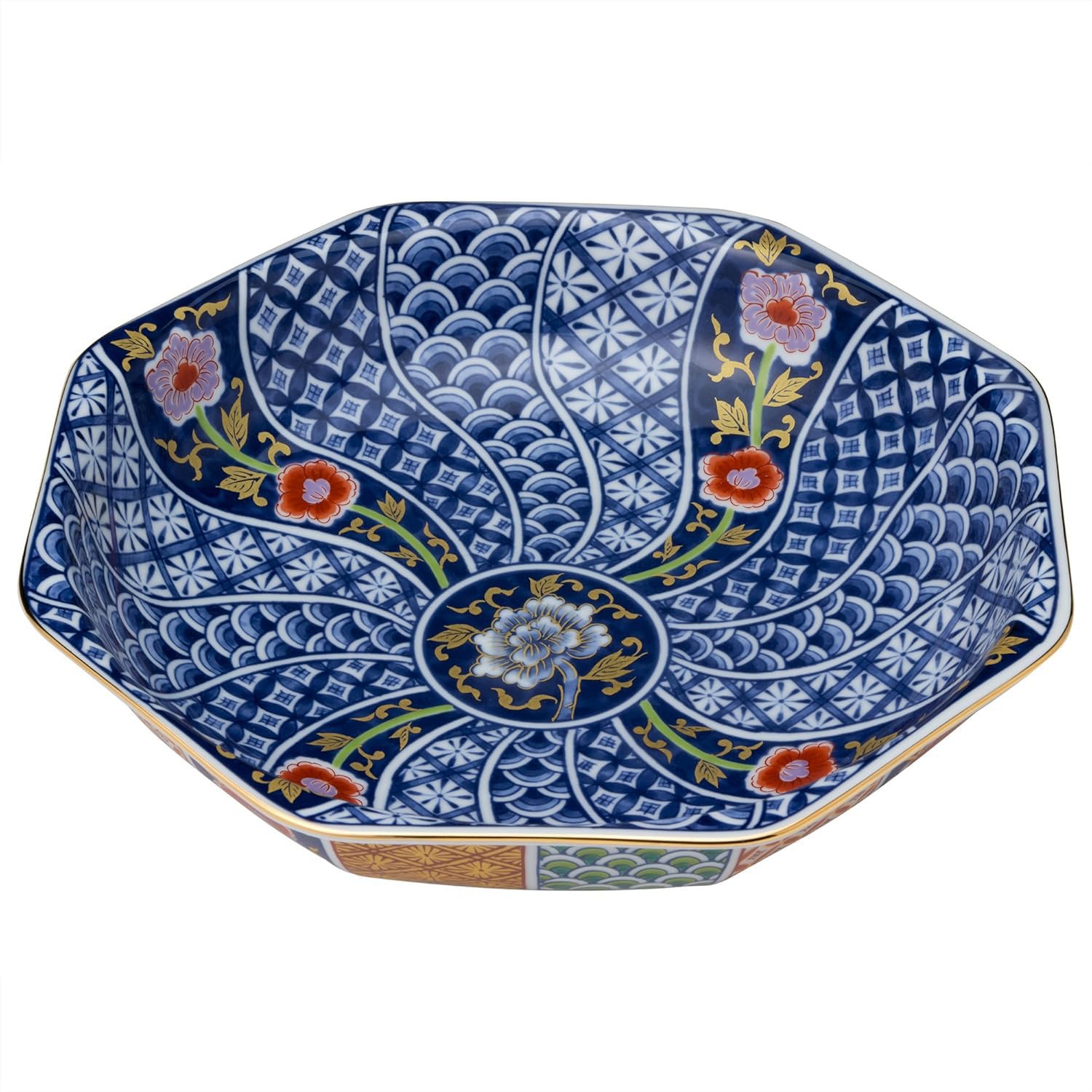 Yukui Romance Kurimari Style Shori 8-inch Serving Plate 1 Piece Gorgeous Kyuimar