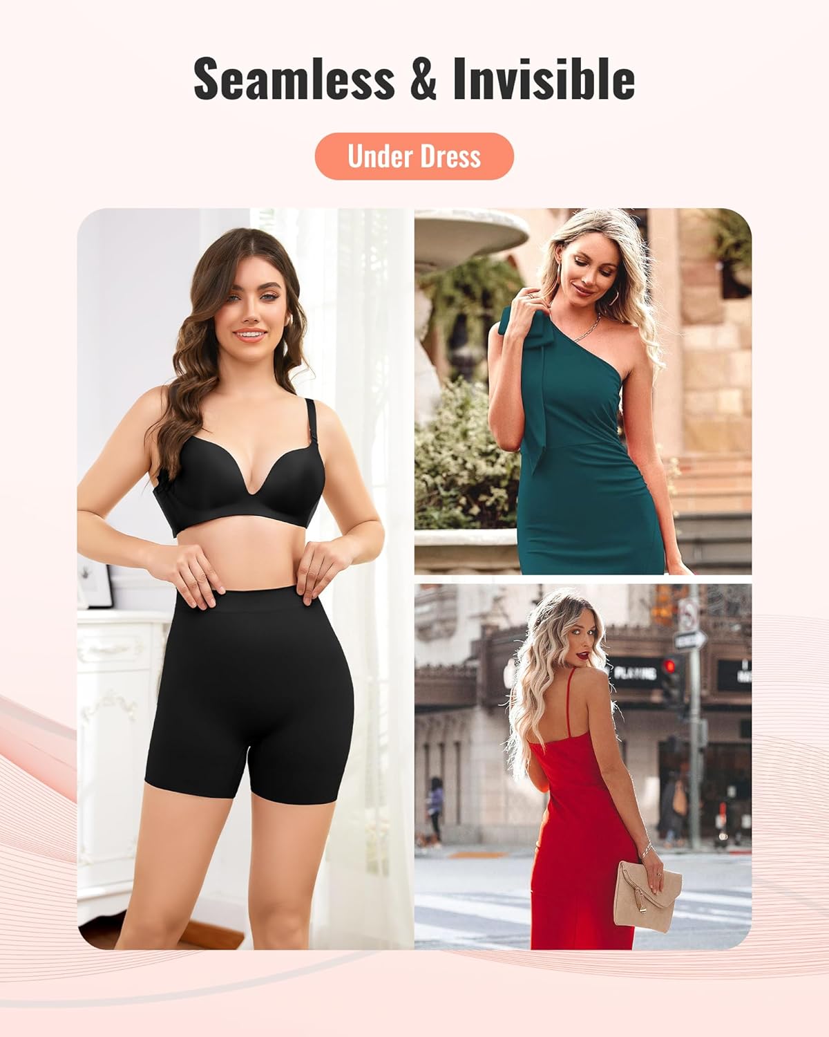 Shapewear Tummy Control Seamless Slip Shorts for Under Dress Breathable Anti Chafing Shaper Shorts for Women - Image 5