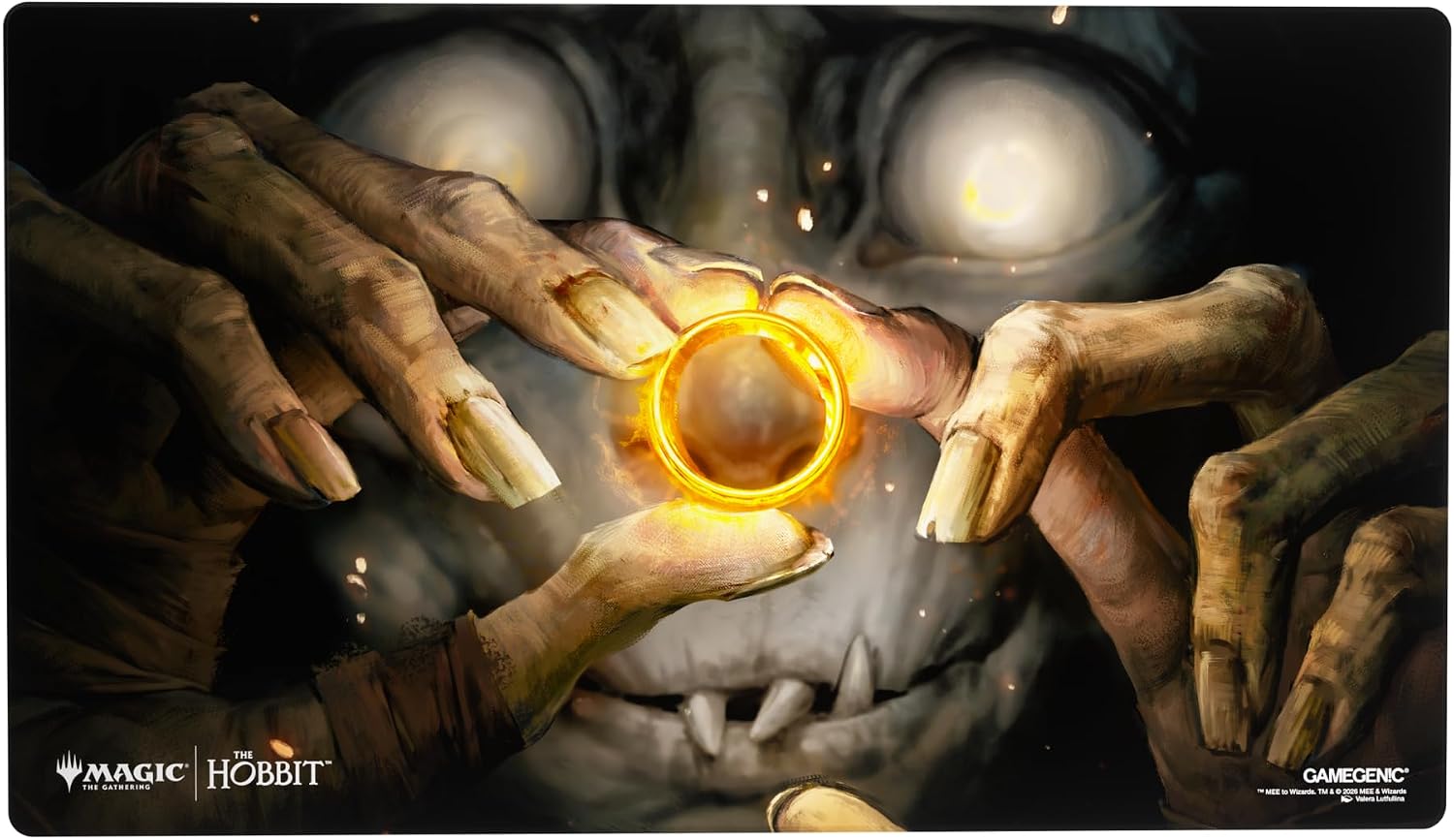 Magic: The Gathering The Hobbit Shiny Playmat - My Precious