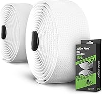 Vista 9 de ALIEN PROS Cinta para manillar de bicicleta de poliuretano (juego de 2) negro, rojo, blanco, rosa, azul, mejora el agarre de tu bicicleta con estas